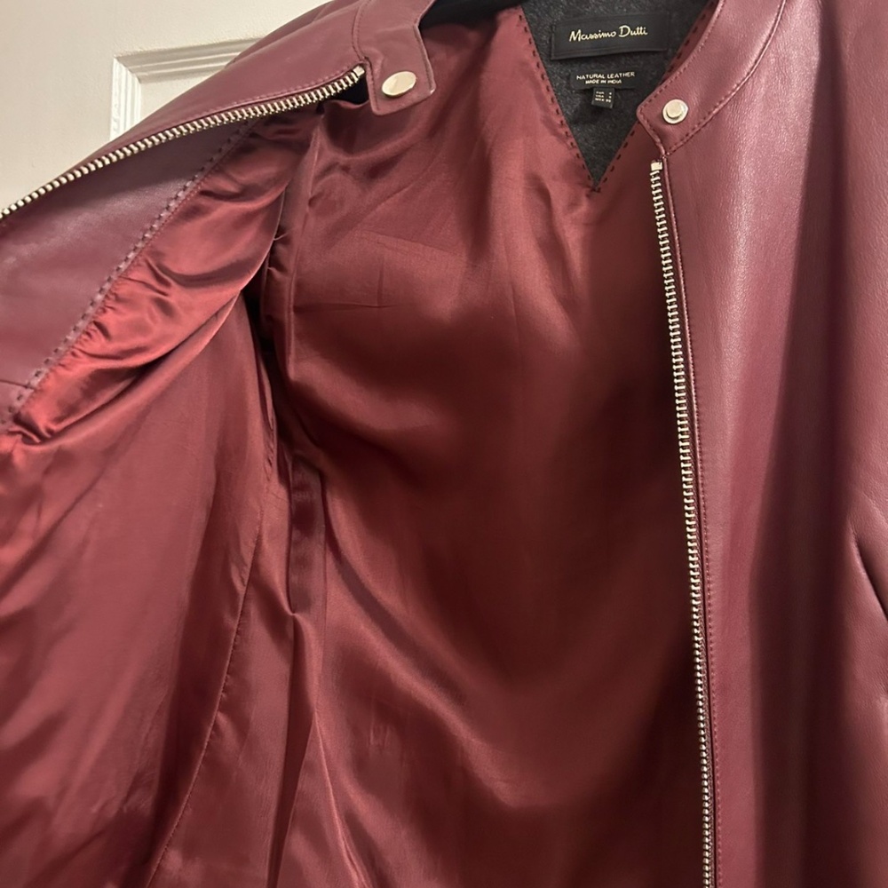 Designer leather jacket - Picture 3 of 3